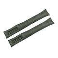 Opulentia Upholstery for vehicles, Car Seat Gap Filler Pad PU Leather Console Side Pocket Organizer Set of 2