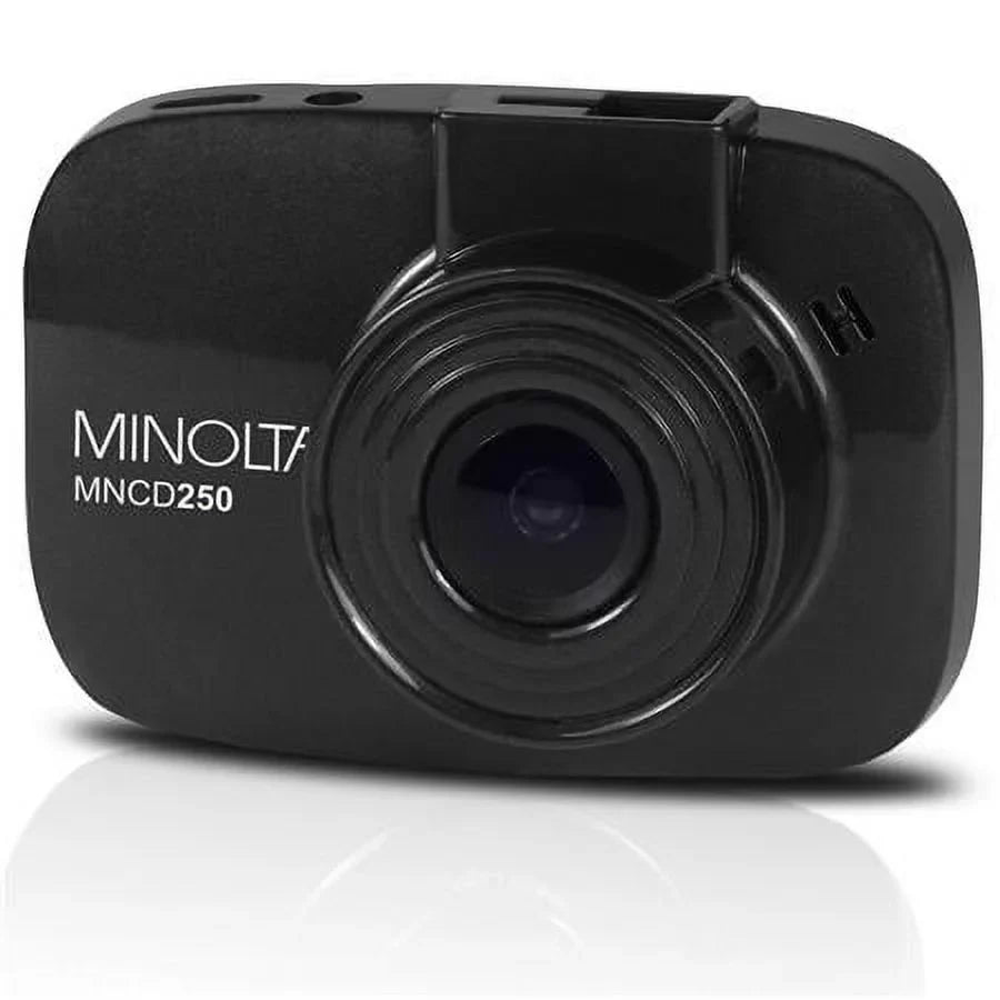 MNCD250 Full HD 12MP 2.2" LCD Display Dash Cam, Black