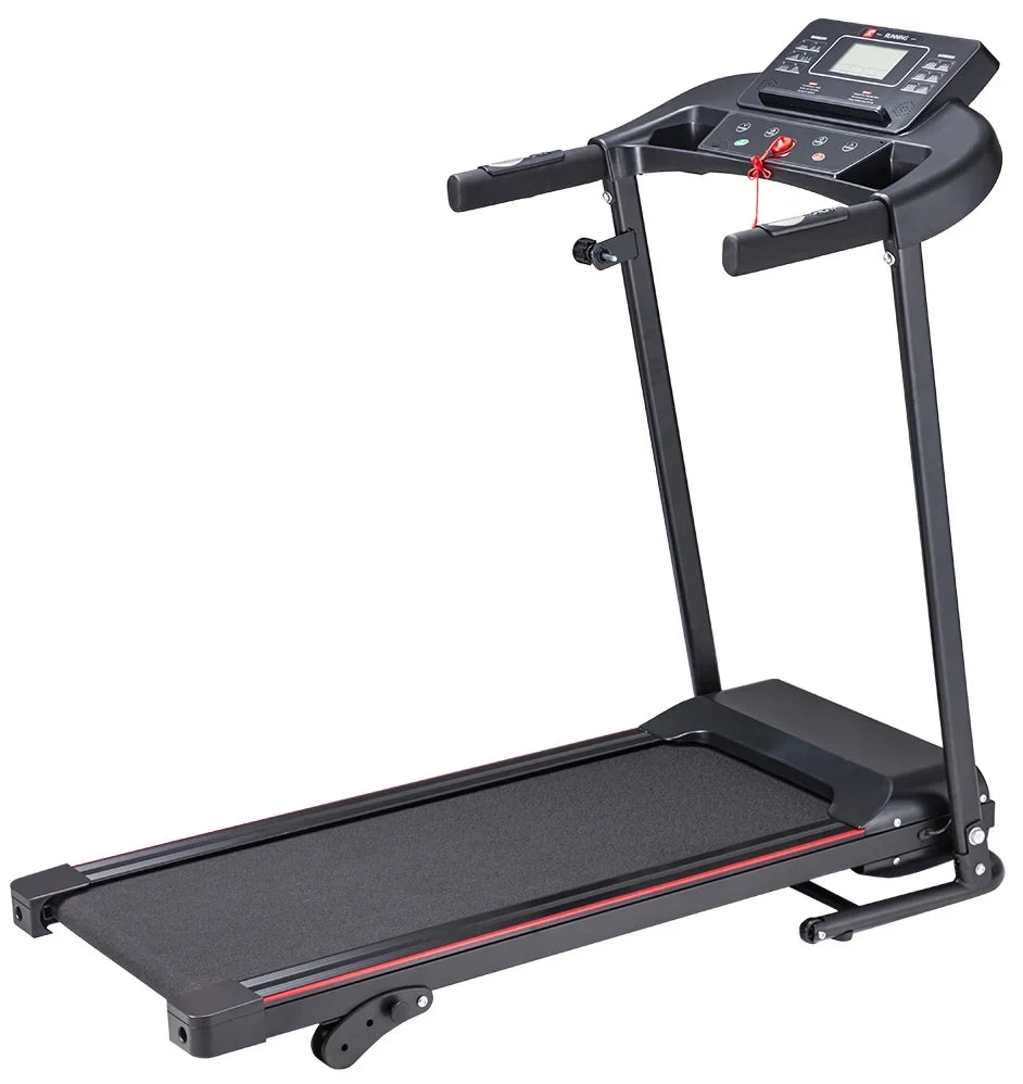 Max 2.5HP Folding Treadmill - Foldable Home Fitness Equipment with LCD for Walking & Running - Cardio Exercise Machine - 12 Training Mode - Bluetooth Connectivity