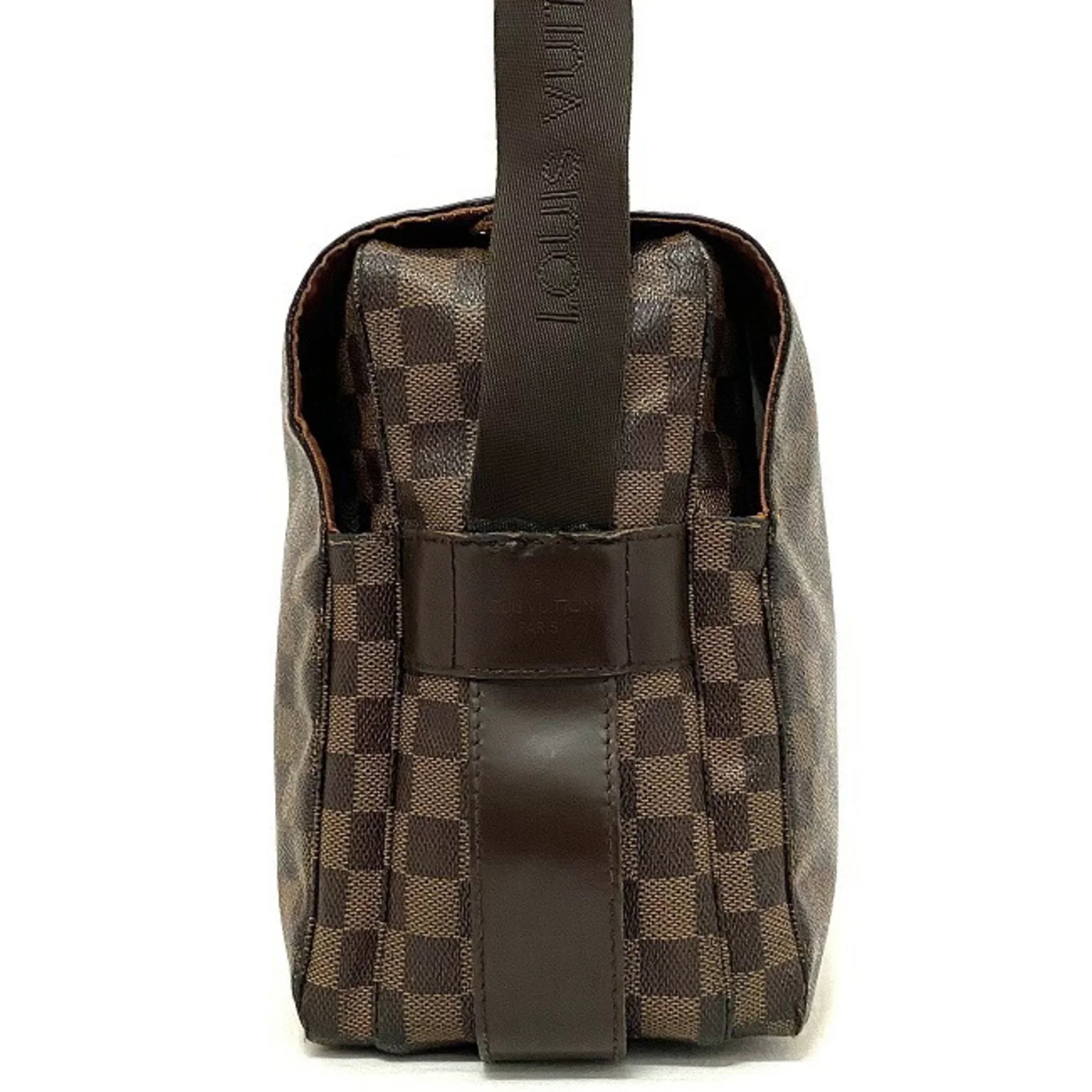 Pre-Owned Louis Vuitton Bag Naviglio Brown Damier Ebene N45255 Shoulder SR0055 LOUIS VUITTON (Good)