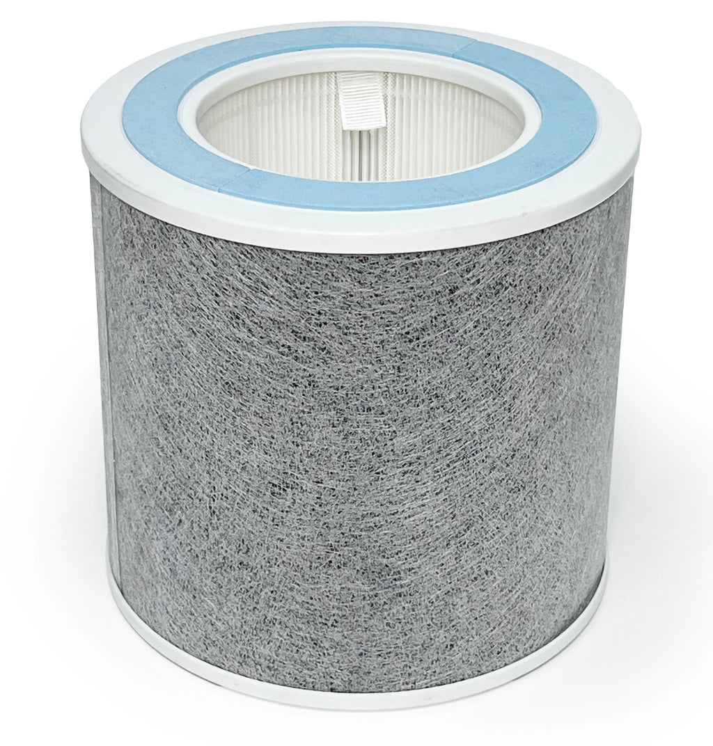 HP102 True HEPA Filter Replacement Activated Carbon For Shark Air Purifier HP102 HC452, 3 Packs