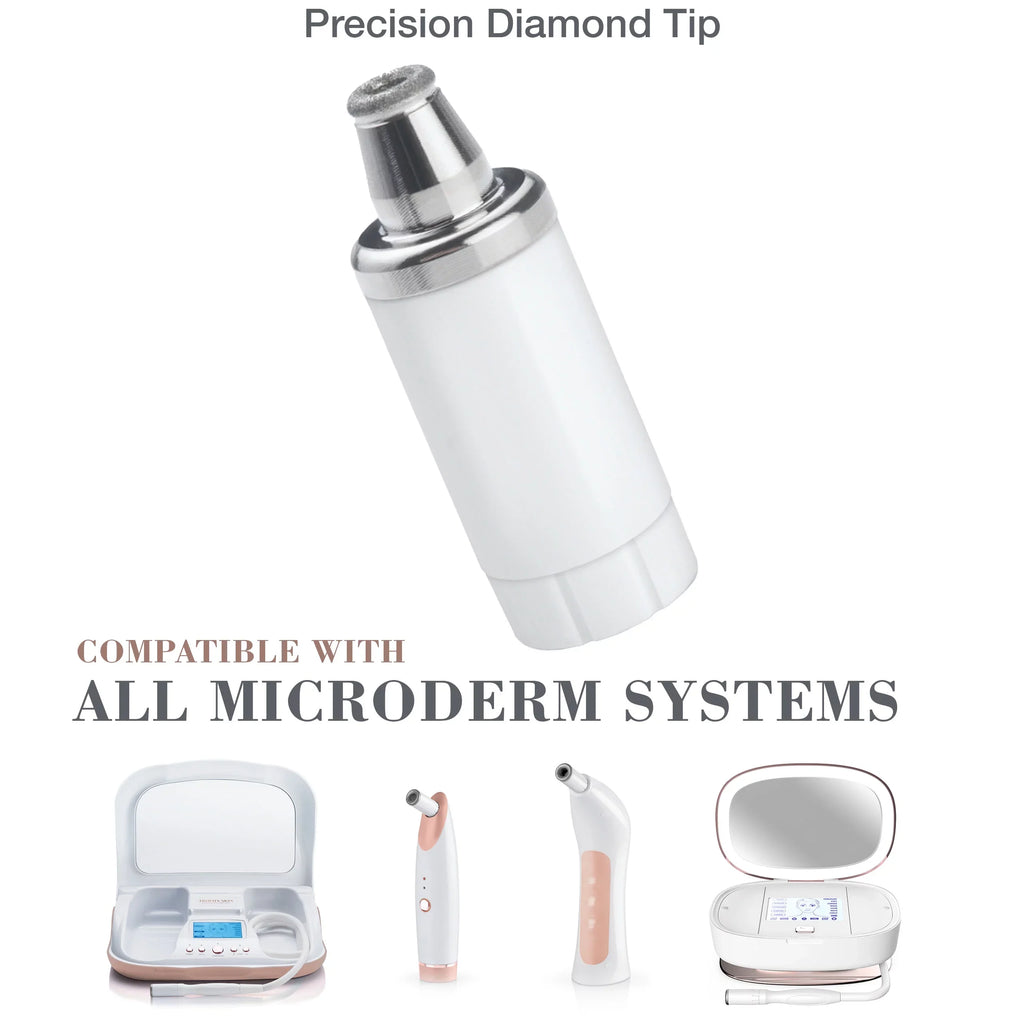Trophy Skin Microdermabrasion Precision Diamond Tip Accessory for MicrodermMD MiniMD and RejuvadermMD Exfoliation Beauty Device Systems