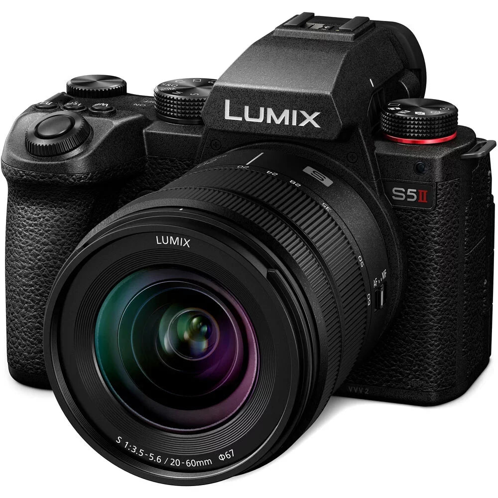 Lumix S5 II Mirrorless Camera with S 20-60mm f/3.5-5.6 Lens DC-S5M2KK