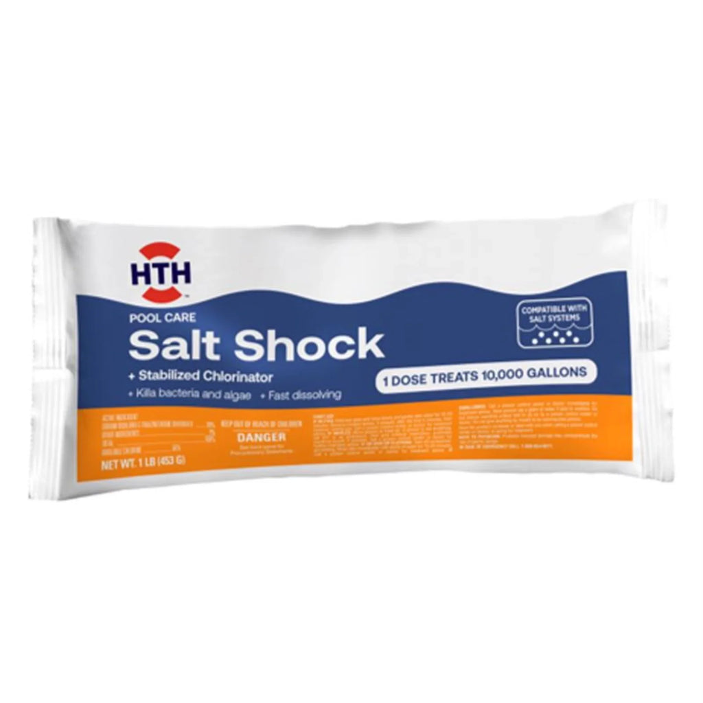 HTH Salt Pool Shock 5 x 12oz (Pack of 6)