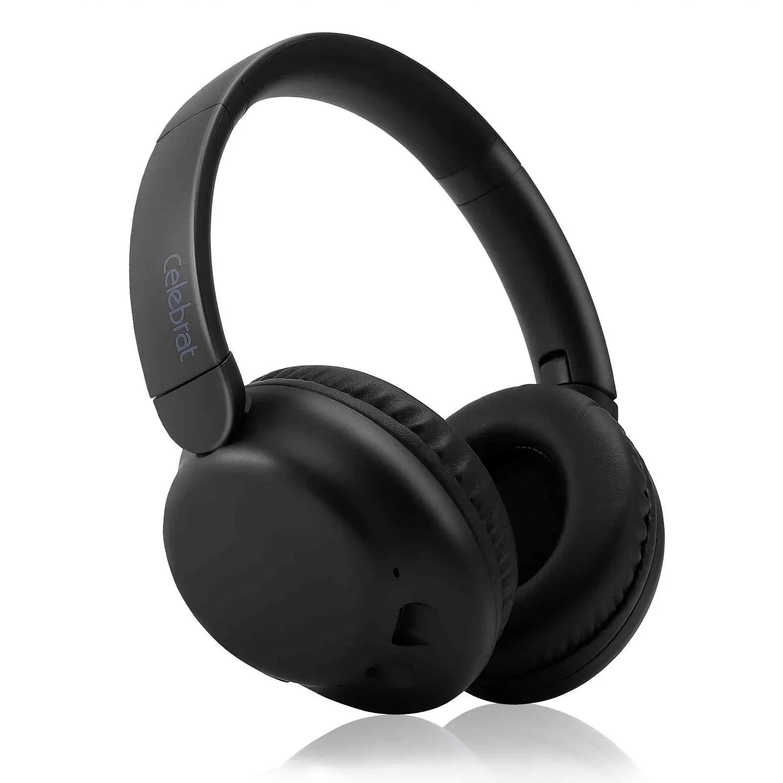 UrbanX UX991 Wireless Bluetooth Stereo Earphones High Resolution Audio Deep Bass Superior Comfort Over The Ear Headphones with Mic for Zenfone Max Pro (M1) ZB601KL/ZB602K phone Call Support