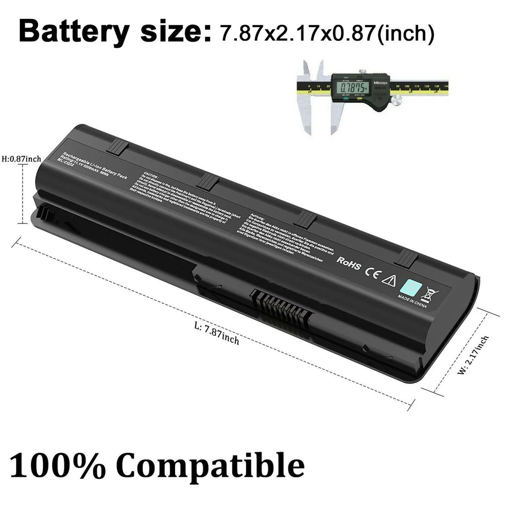 Replace Battery For 593550-001 593562-001 Pavilion G7 G6 G4 DM4 HSTNN-LB0W
