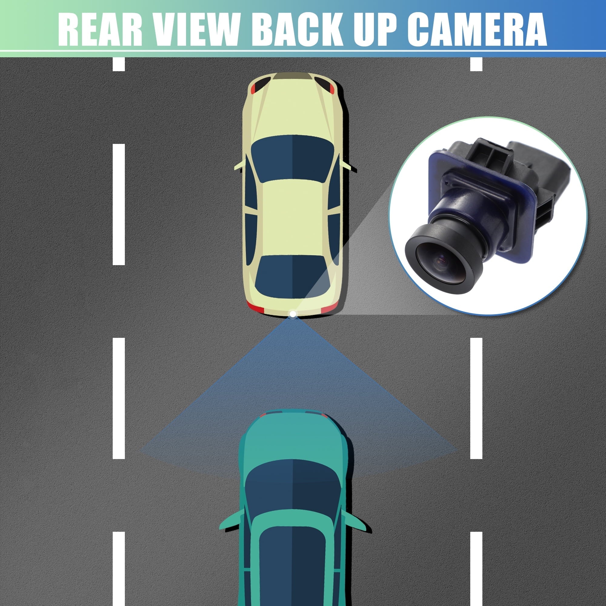 Car Rear View Backup Camera Parking Reverse Back Up Camera BL3Z-19G490-B for Ford F-150 2011-2014 for Ford for Mustang