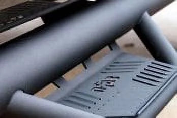N-Fab by RealTruck Podium Stainless Steel Steps | Polished Stainless Steel, Cab Length | Hpt0786Cc-Ss | Compatible with 2007-2021 Toyota Tundra Crewmax All Beds, SRW Gas