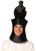 Rasta Imposta Ultimate Deluxe BlackBishopChessHeadpiece Halloween Mask Costume, Adult One Size, R1309-OS