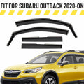 AEROGUYS In-Channel Window Deflectors Extra Tough Window Visors Rain Guards Fit for Subaru Outback 2020-2024, Sun Visors, Wind Deflectors, Vent Visors, Car Accessories - 4pcs. AG0268