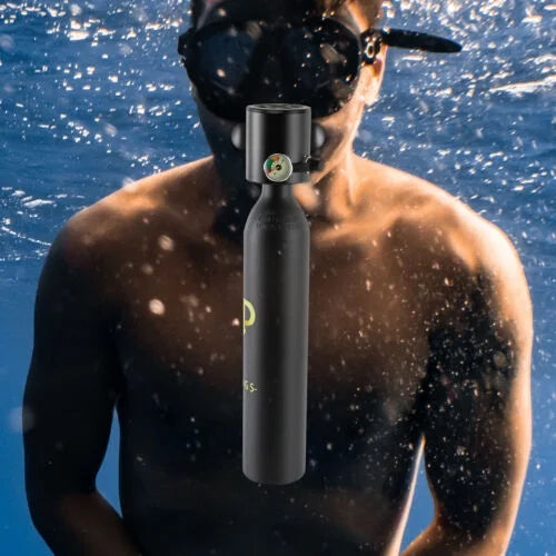 0.13gal Mini Scuba Tank Dive Diving Fluid Breath Device Cylinder Oxygen Set