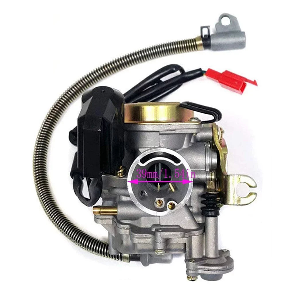 Carburetor Fit for GY6 50CC 49CC 4 Stroke Scooter Taotao Engine 18mm Carb Intake Manifold Air Filter