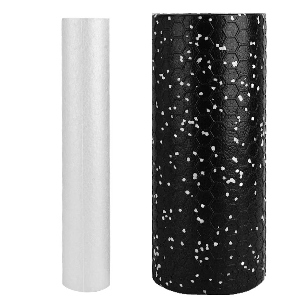 Exercise and Therapy Yoga Foam Roller Set, 2pcs Soft and Hard Rollers for Fitness and Muscle Massage