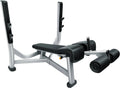 French Fitness FFS Silver Olympic Decline Bench (New)