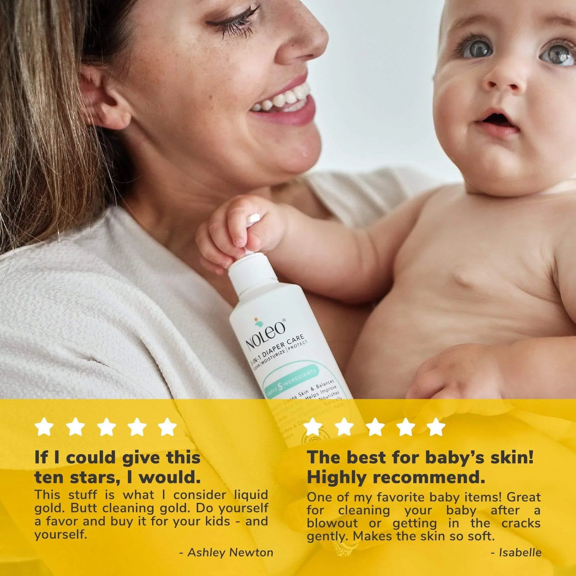 NOLEO DUO - Diaper Rash Treatment for Butt Rash