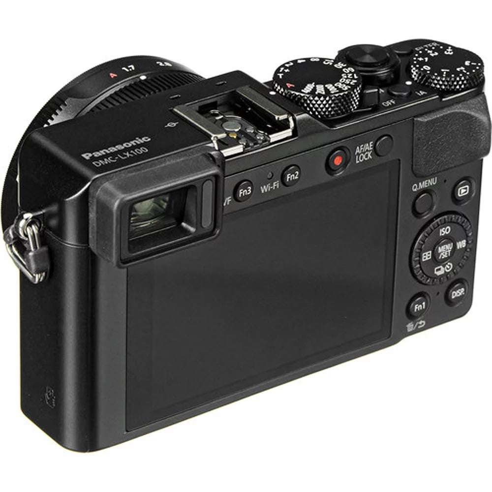 Lumix LX100 12.8 Megapixel Bridge Camera, Black