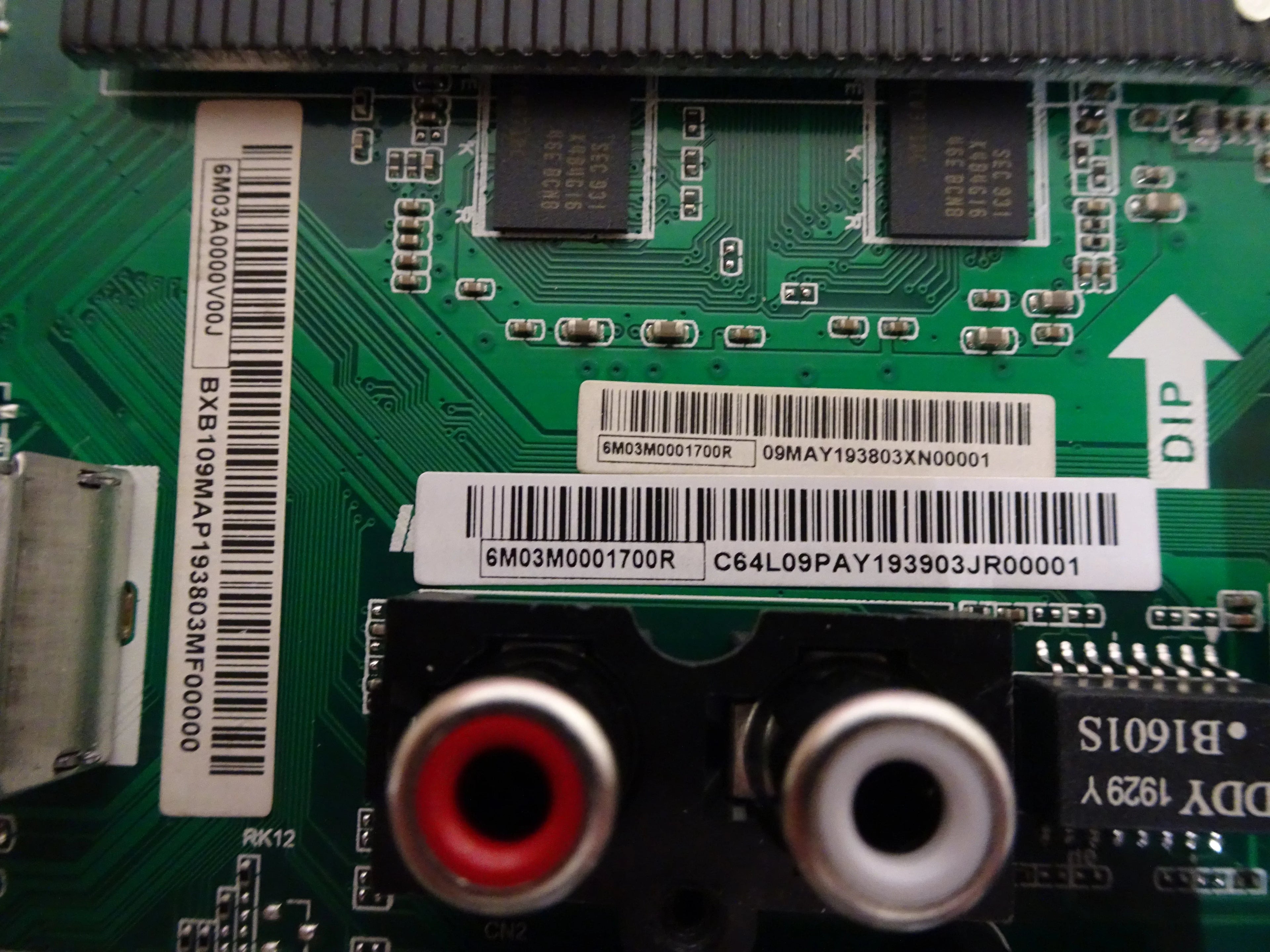Vizio V505-G9 LINIXXVT Main Board (6M03A0000V00J) 6M03M0001700R