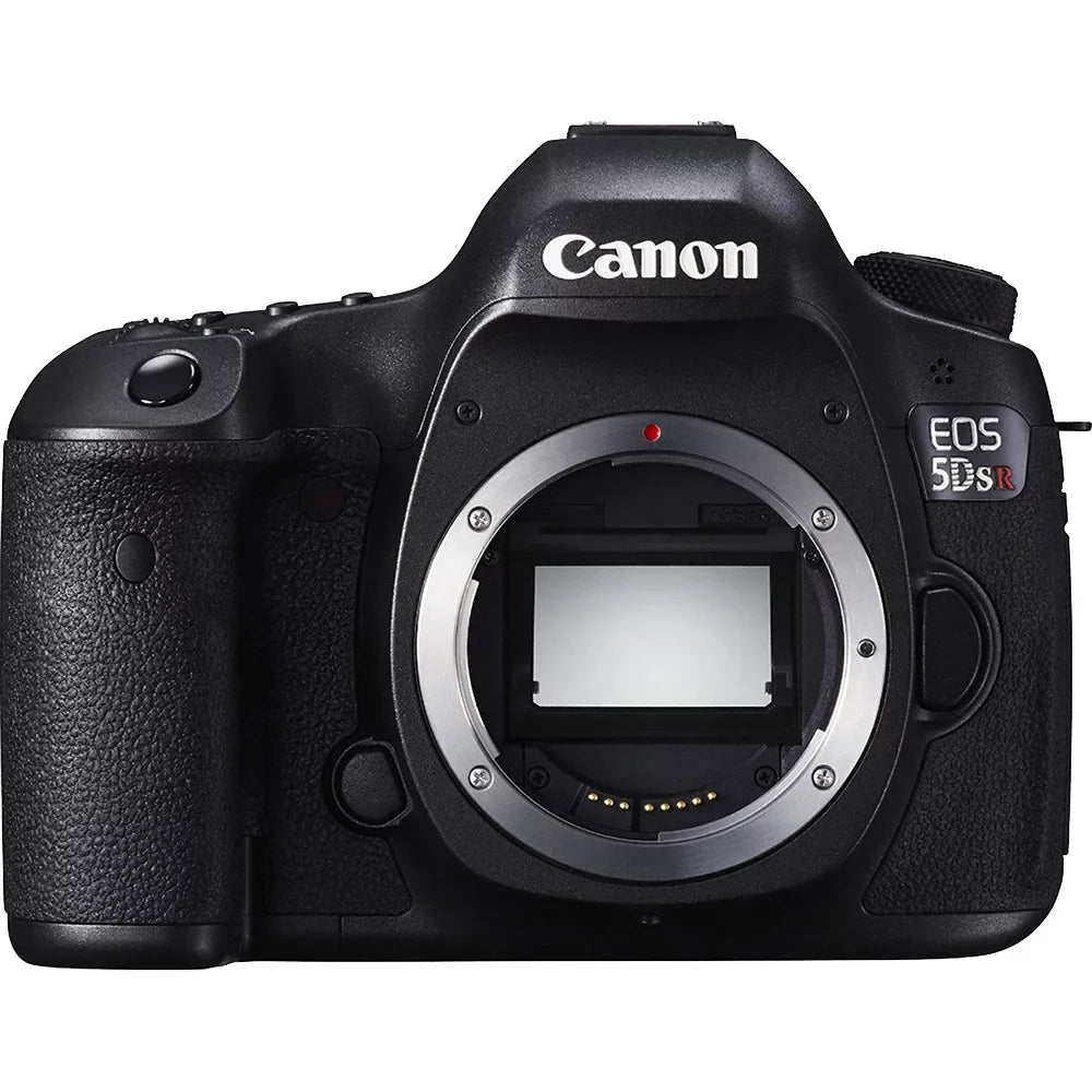 EOS 5DS R 50.6MP Digital SLR Camera Telephoto Lens Bundle includes camera, 50mm telephoto lens, battery grip and micro fiber cloth
