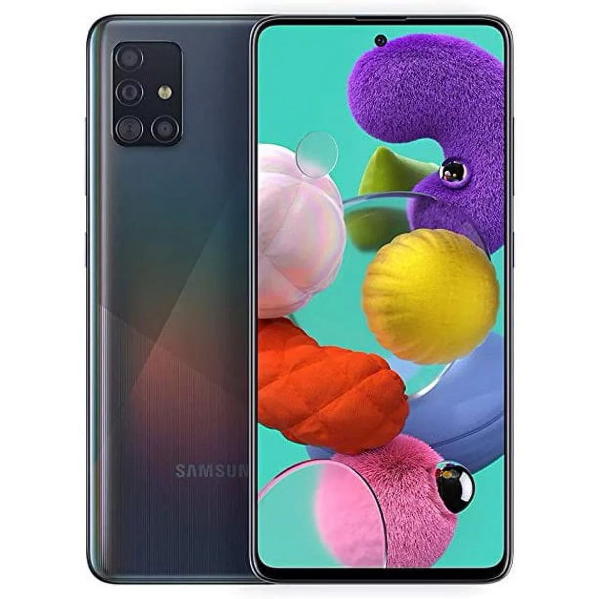 Restored Galaxy A51 A515U1 128GB Black (Factory Unlocked) Smartphone (Refurbished)