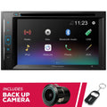 New Pioneer AVH-241EX 6.2" DVD Receiver with Amazon Alexa and Backup Bullet Camera
