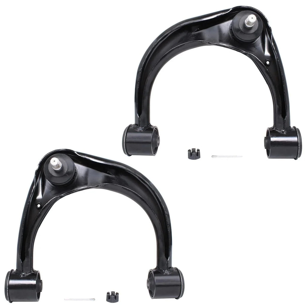 Detroit Axle - 14pc Suspension Kit for 2003-2009 Toyota 4Runner, 2007-2009 FJ Cruiser, 2 Upper Control Arms w/Ball Joints, 2 Lower Ball Joints, 4 Tie Rods, 4 Sway Bars, 2 Boots, Replacement