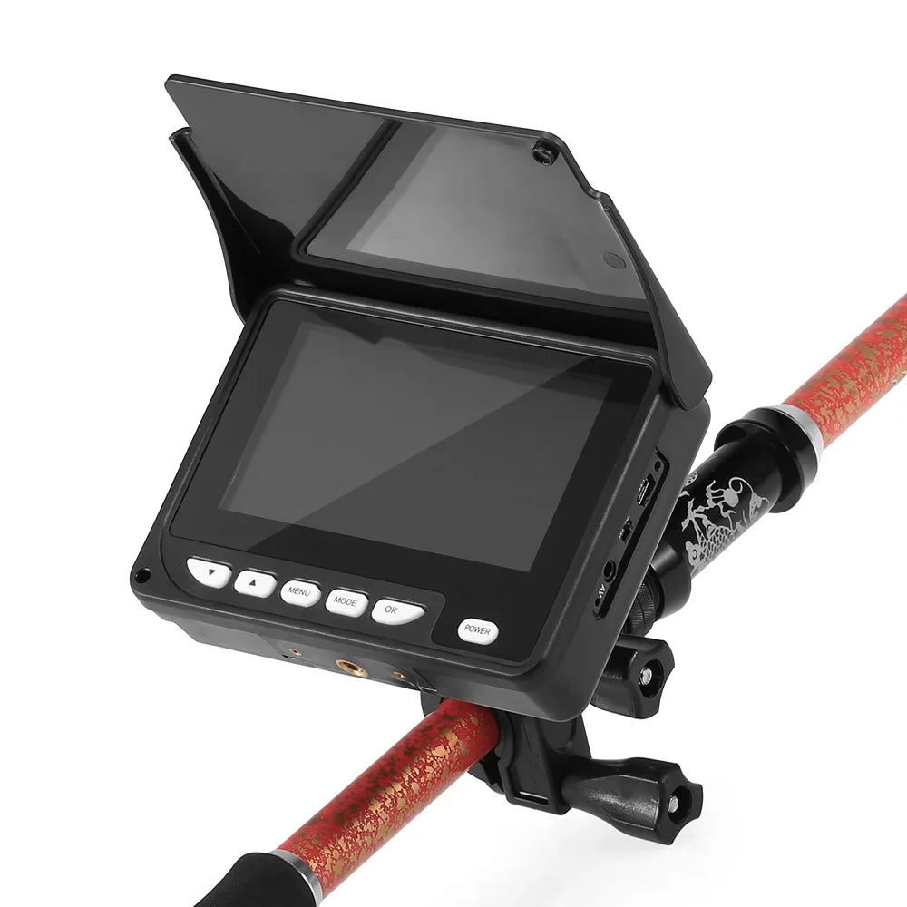 Nebublu 4.3 Inch Fluid Fishing Camera, Fish Finder with Night Vision, 20M Cable, Carry Bag