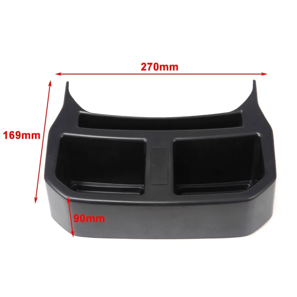 BFY Rear Cup Holder Drink Holder Seat Storage Organizer for Jeep wrangler JL 2018-20