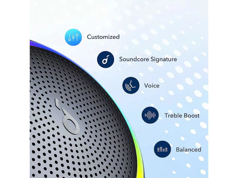 Soundcore B3127Z11 Mini 3 Pro Portable Bluetooth Speaker 2-Pack Black 15H Playtime IPX7 Fluid