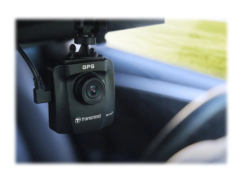 Transcend DrivePro 250 - Dashboard camera - 1080p / 60 fps - Wi-Fi - GPS / GLONASS - G-Sensor