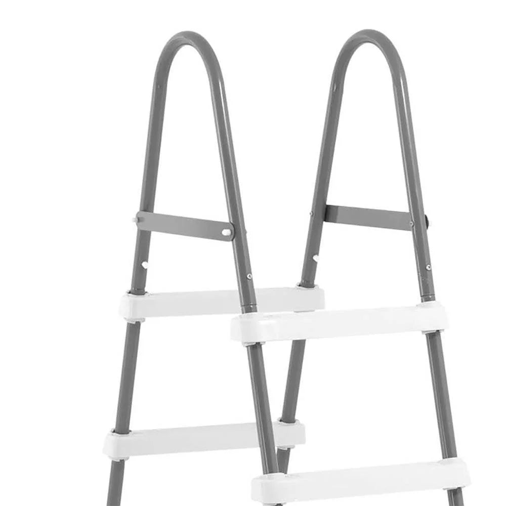 Prism Frame 12' x 30" Above Ground Swimming Pool Bundled with 48" Ground Ladder