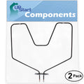 2-Pack Replacement for General Electric RC537*W2 Bake Element - Compatible with General Electric WB44X5082 Oven Heating Element