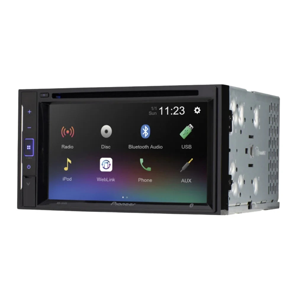 KIT4938 Bundle for 2012-2015 Toyota Prius W/ Pioneer Double DIN Car Stereo with Bluetooth/Backup Camera/Installation Kit/in-Dash DVD/CD AM/FM 6.2" WVGA Monitor Digital Media Receiver