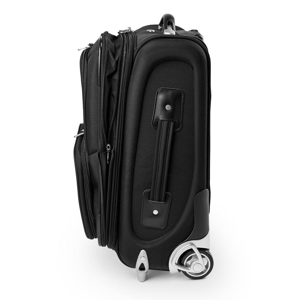 MOJO Black Texas Longhorns 21" Softside Rolling Carry-On Suitcase