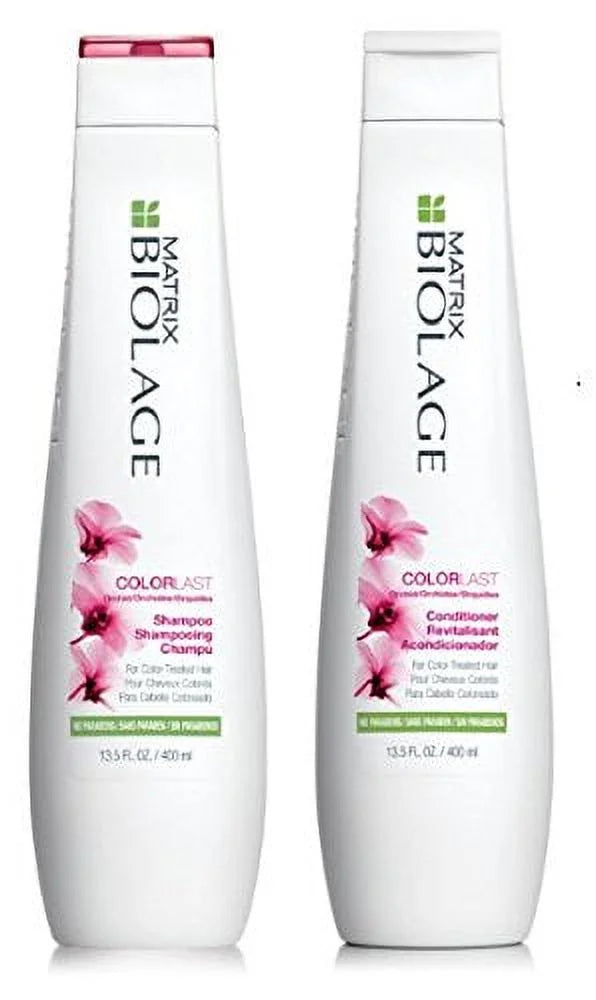 MATRIX BIOLAGE COLORLAST SHAMPOO & CONDITIONER 13.5OZ, PACK OF 2