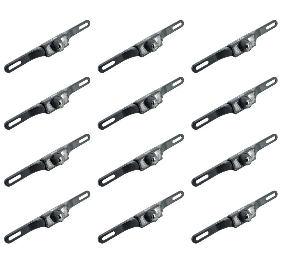 12x HD Wide Angle License Plate Rear View Liquid Backup Camera Night Vision Bundle