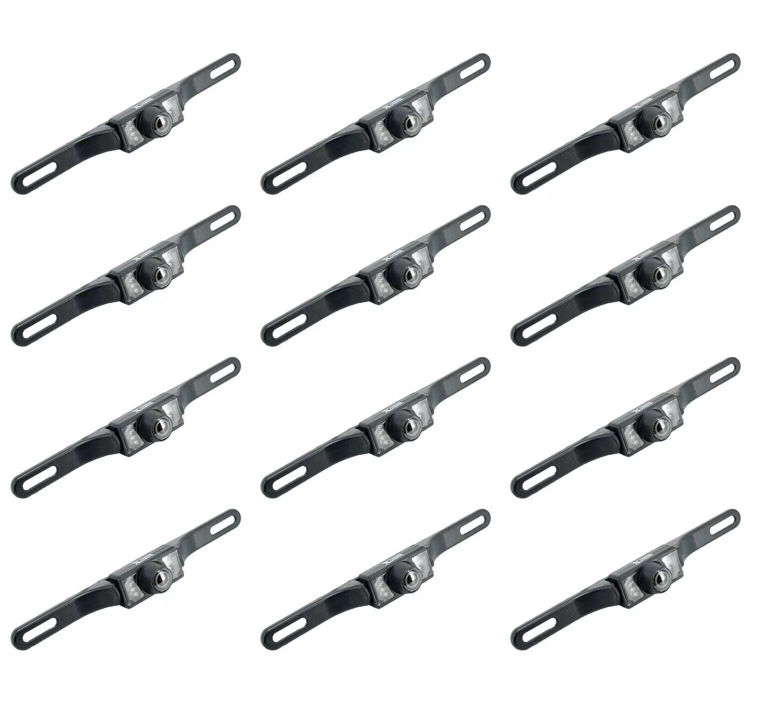 12x HD Wide Angle License Plate Rear View Liquid Backup Camera Night Vision Bundle