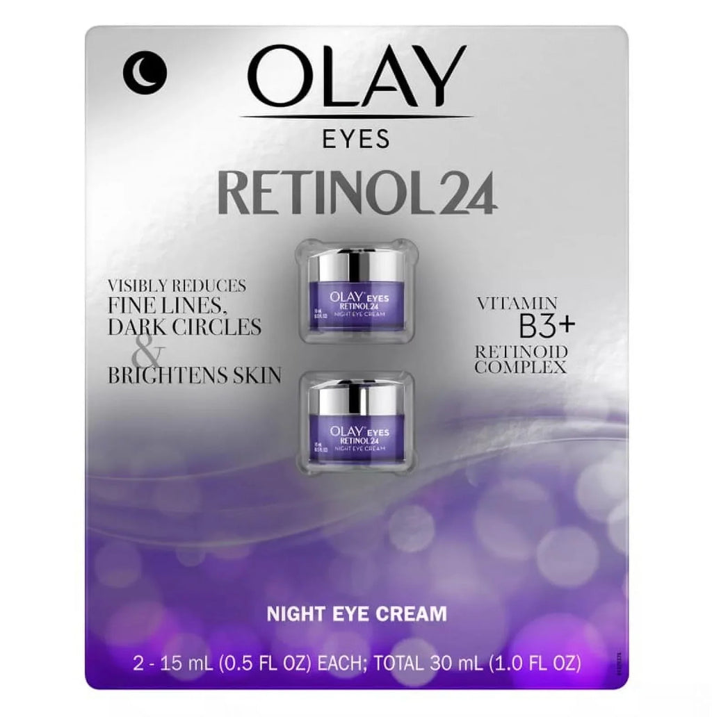Olay Regenerist Retinol 24 Night Eye Cream, 2 ct.