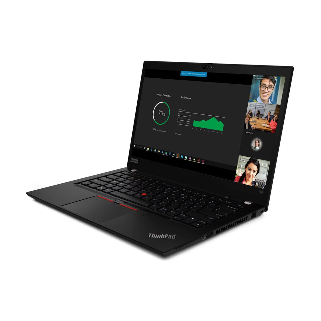 ThinkPad T490 Notebook 14" FHD IPS 300 nits, i7-10510U, UHD Graphics, 16GB, 512GB SSD, 3 YR Depot/Carry-in Warranty