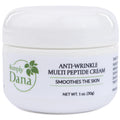 Simply Dana Anti-Wrinkle Multi Peptide Cream - Smooths Skin Naturally - 1 oz (30g)