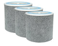 HP102 True HEPA Filter Replacement Activated Carbon For Shark Air Purifier HP102 HC452, 3 Packs