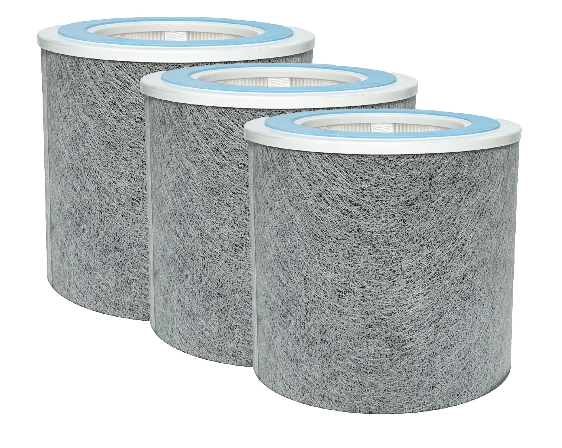 HP102 True HEPA Filter Replacement Activated Carbon For Shark Air Purifier HP102 HC452, 3 Packs