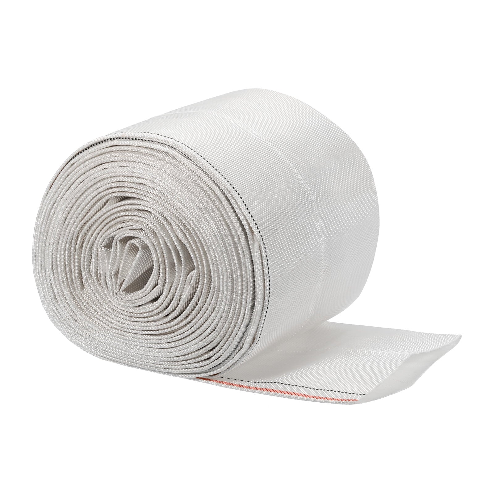 Lightweight Backwash Hose Lay Flat Reinforced Discharge PVC Hose 4" ID 49ft for Swimming Pool