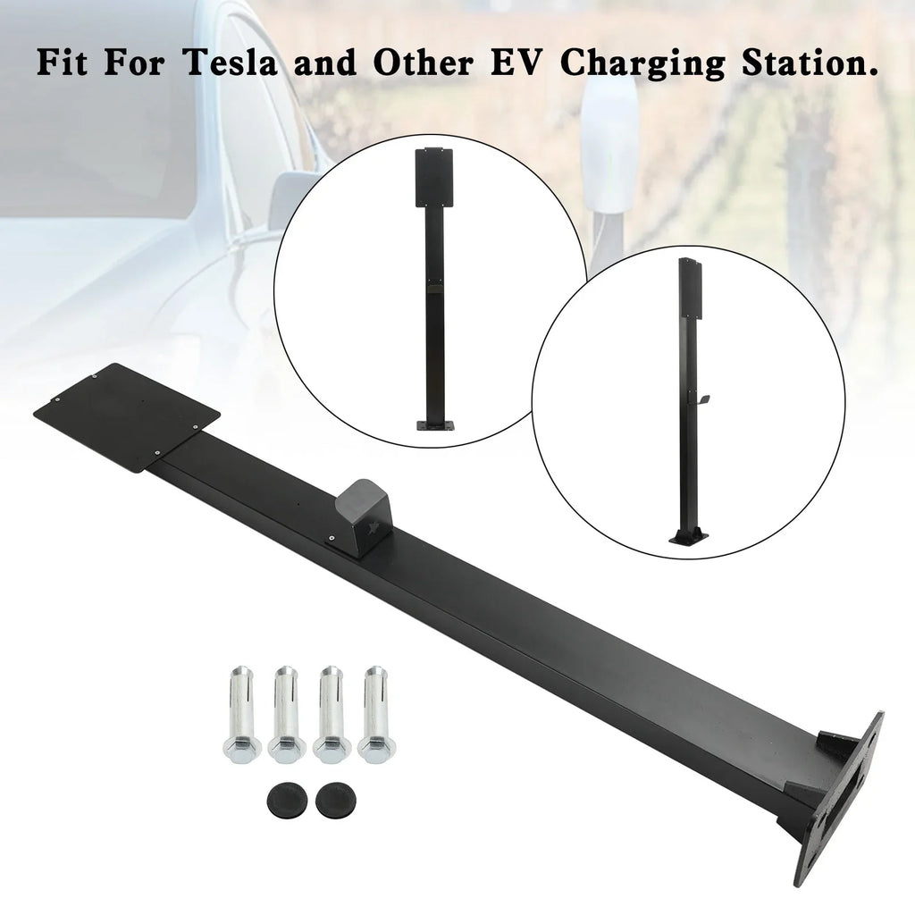 Pedestal Mounted EV Charging Station EV Charger Stand For Tesla Charging Station