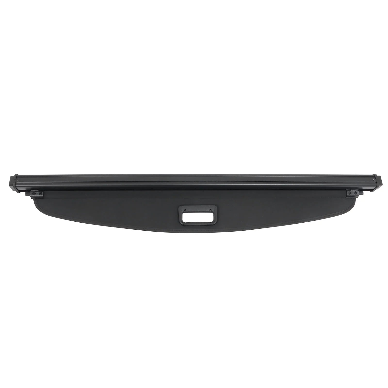 Ikon Motorsports Retractable Rear Trunk Security Cargo Cover Tonneau Luggage Shade Added on Bodykit Replacement Compatible With 2020-2024 Ford Escape Black Canvas