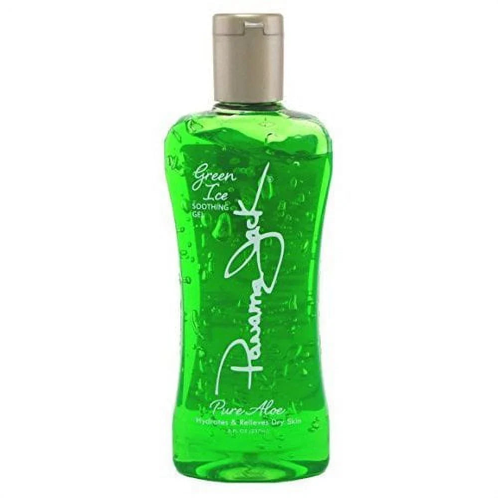 Panama Jack Green Ice Soothing Aloe Vera Gel, 8 Oz, 6 Pack