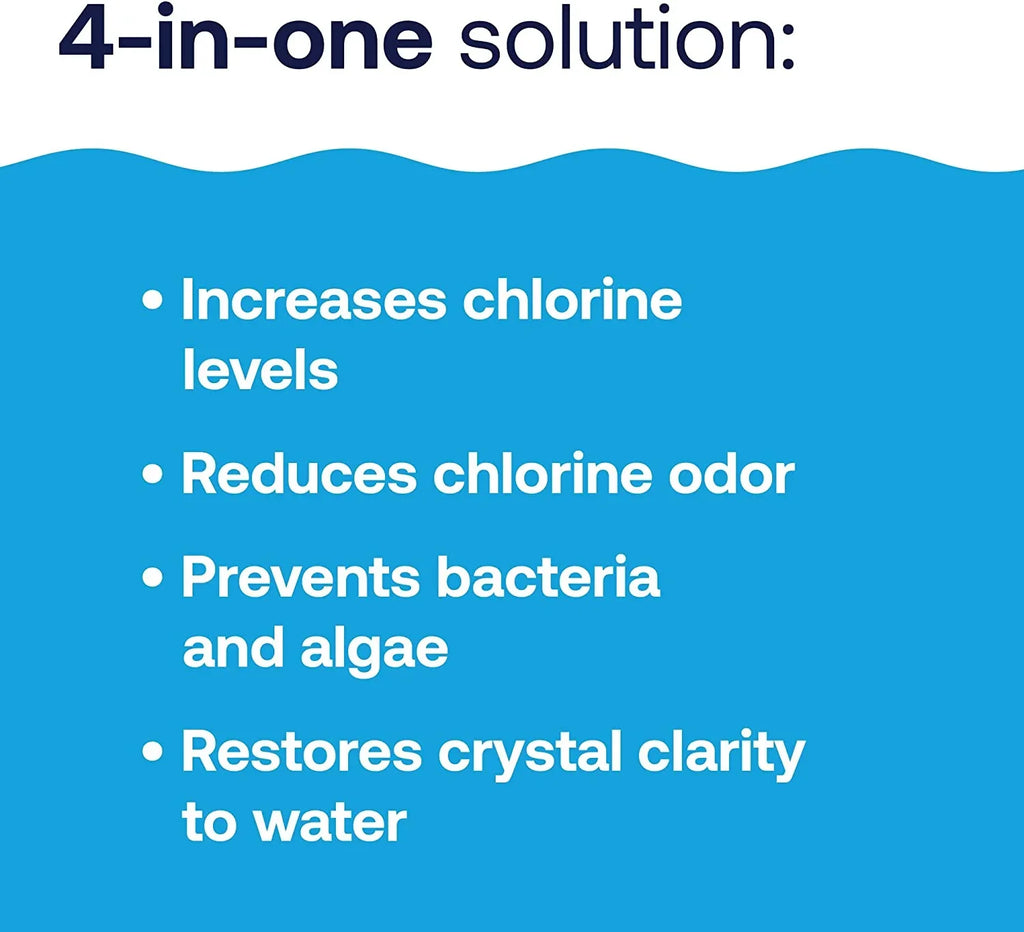 HTH Pool Care Shock Advanced, Swimming Pool Chemical Prevents Bacteria & Algae, Cal Hypo Formula, 1 lb (Pack of 6)