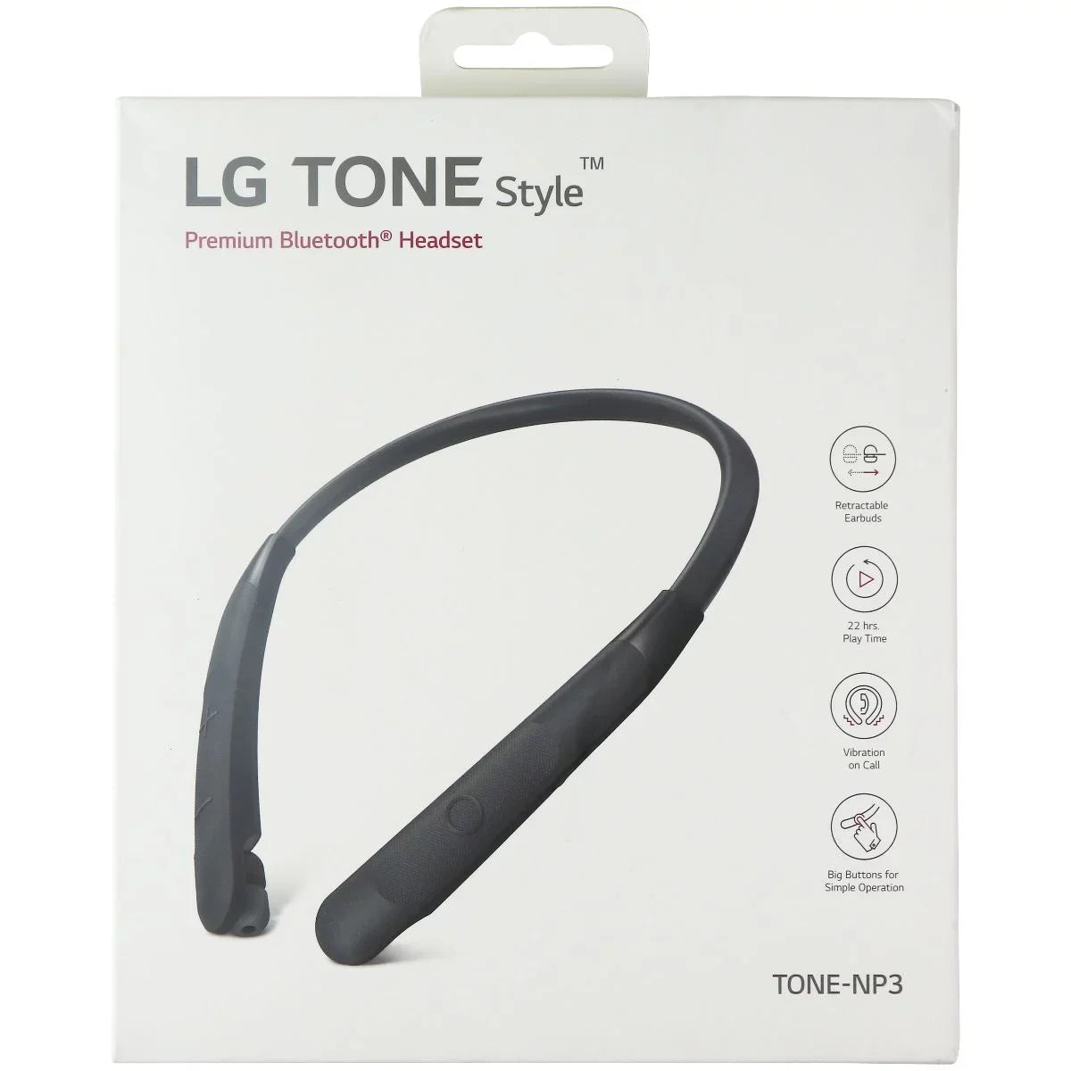 TONE Style Premium Bluetooth Headset - Black (TONE-NP3)