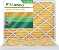 Filterbuy 14x18x1 MERV 11 Pleated HVAC AC Furnace Air Filters (3-Pack)