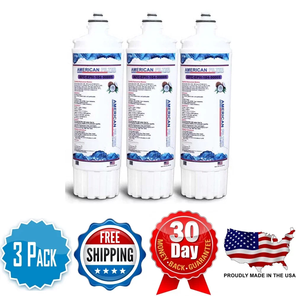 AFC Brand , Fluid Filters , Model # AFC-EPH-300-12000SK , Compatible with EverPure® EF-3000 - 3 Filters - Made in U.S.A.