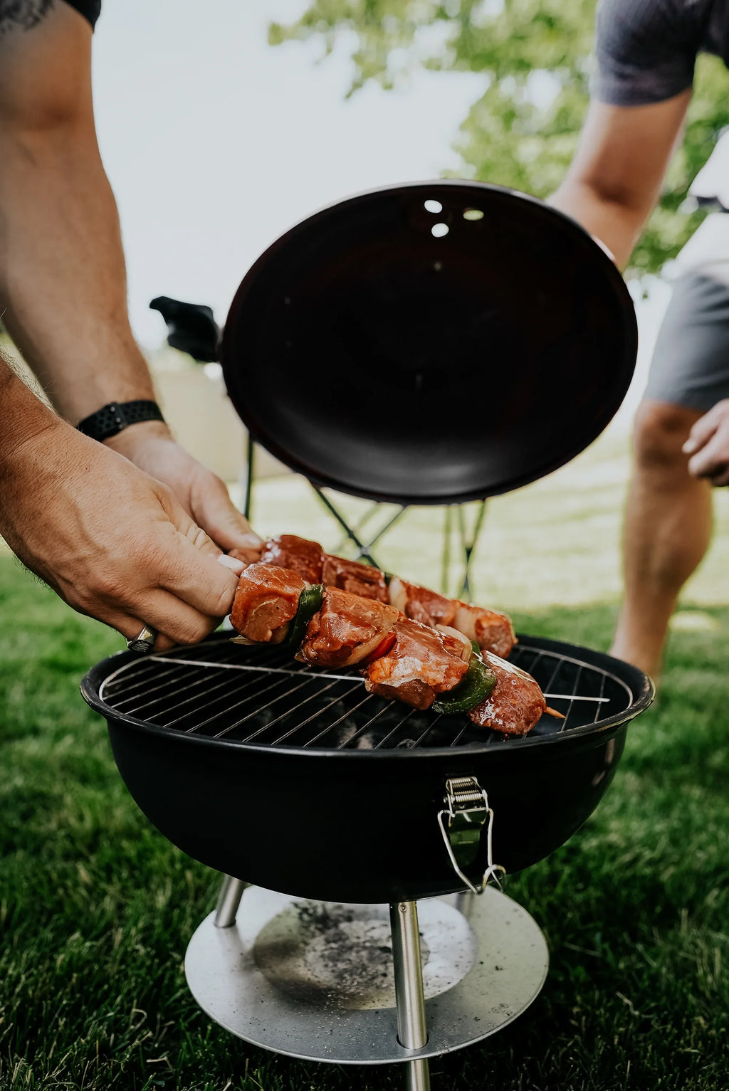 Stansport 037 Portable Charcoal Grill Camping Hiking Backpacking